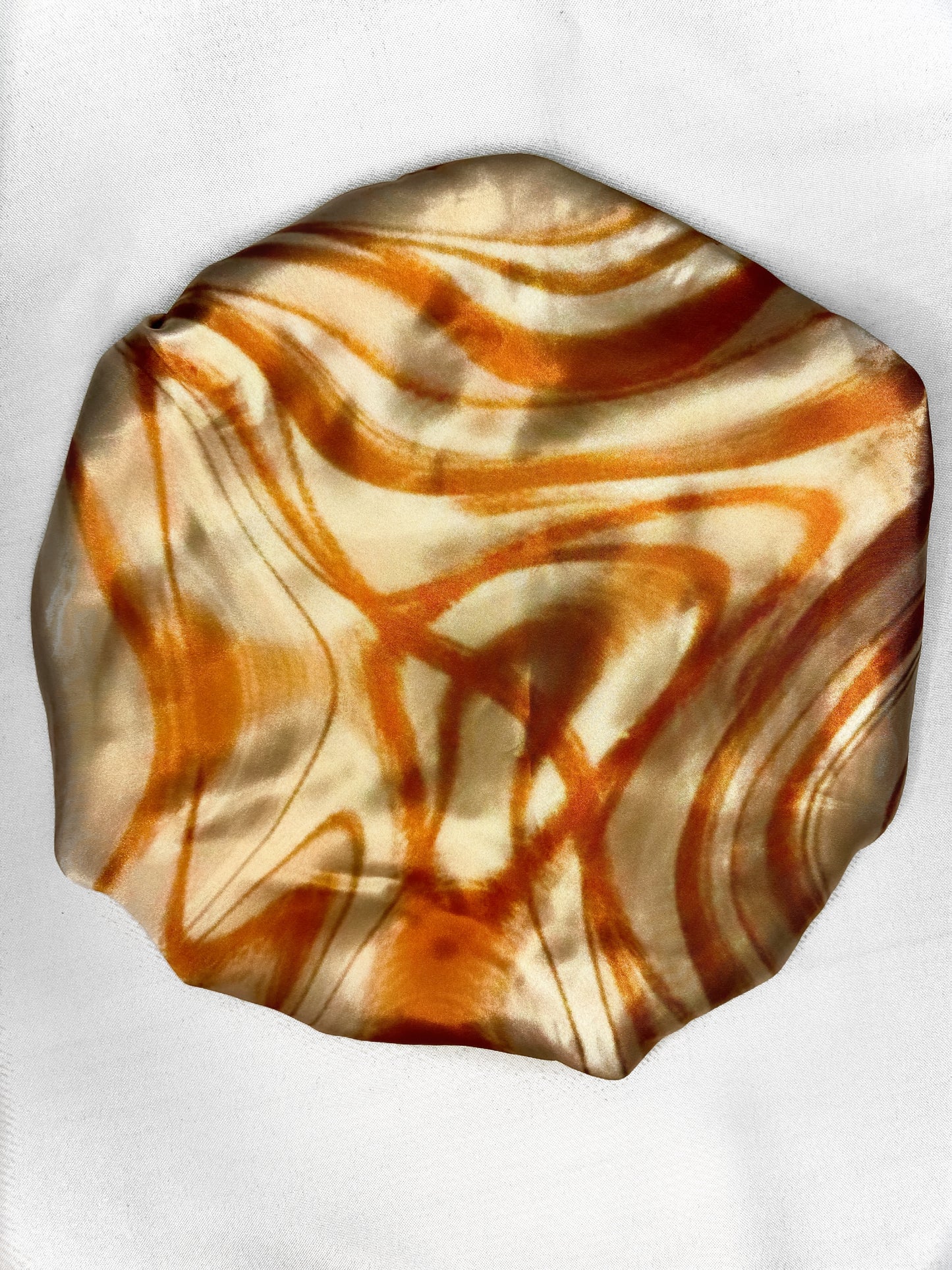Cappuccino in Chelsea Satin Bonnet